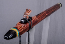 Brazilian Kingwood Native American Flute, Minor, Low E-4, #K5K (1)